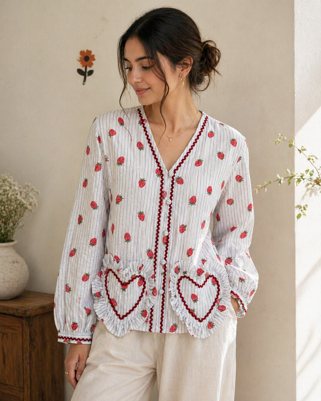 Very Berry Knot Top🍓