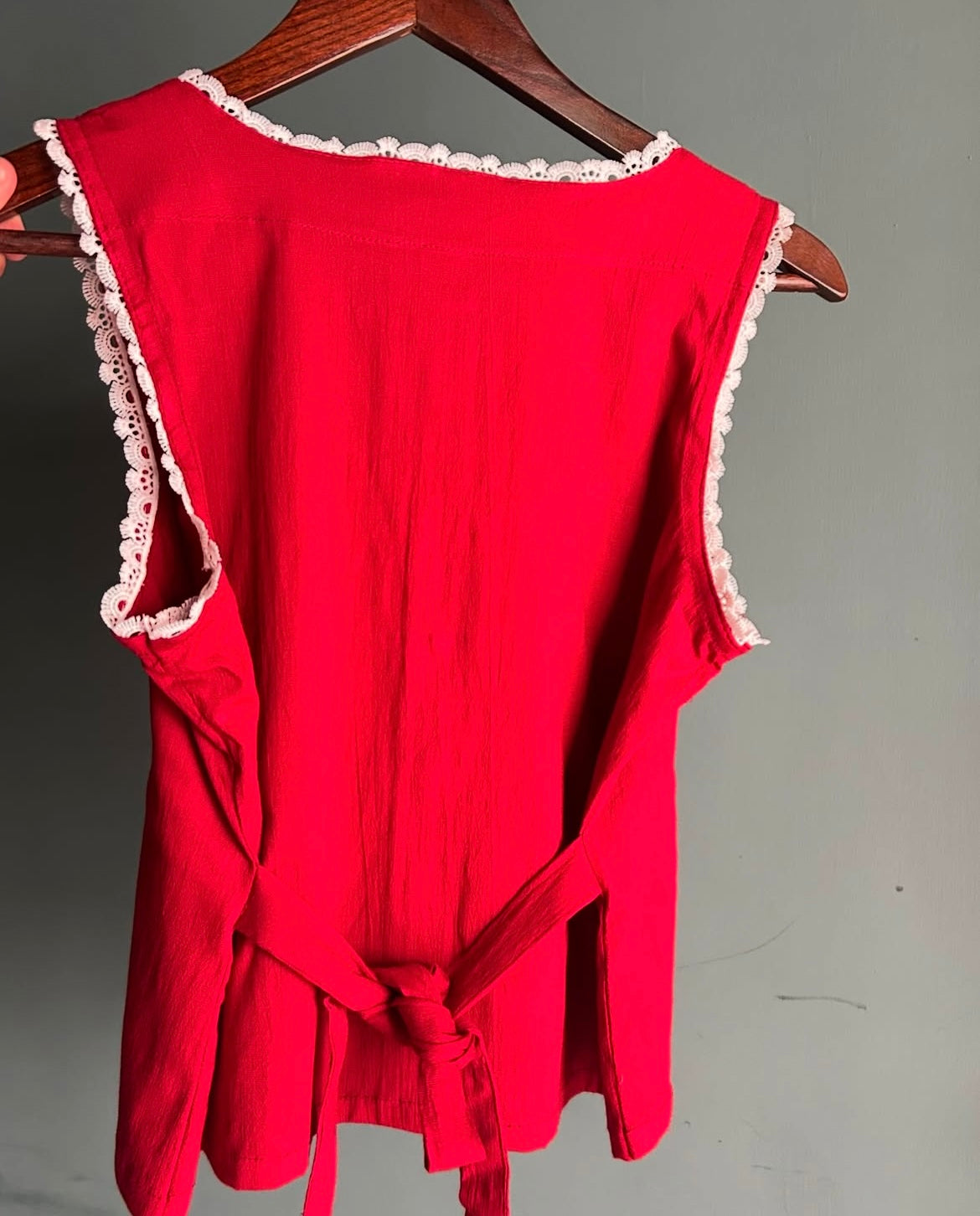 Red Emily Top