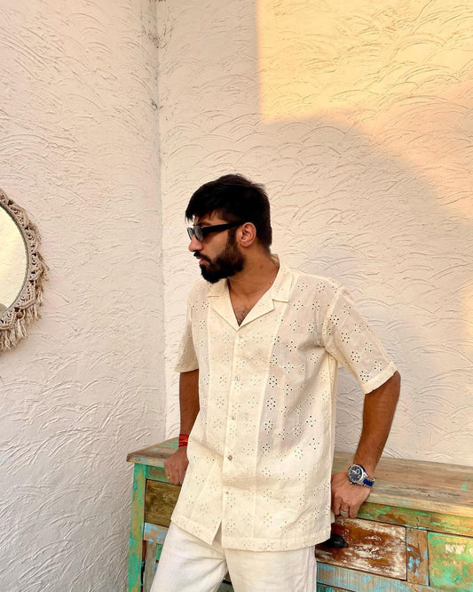 White schifeli Men's Shirt