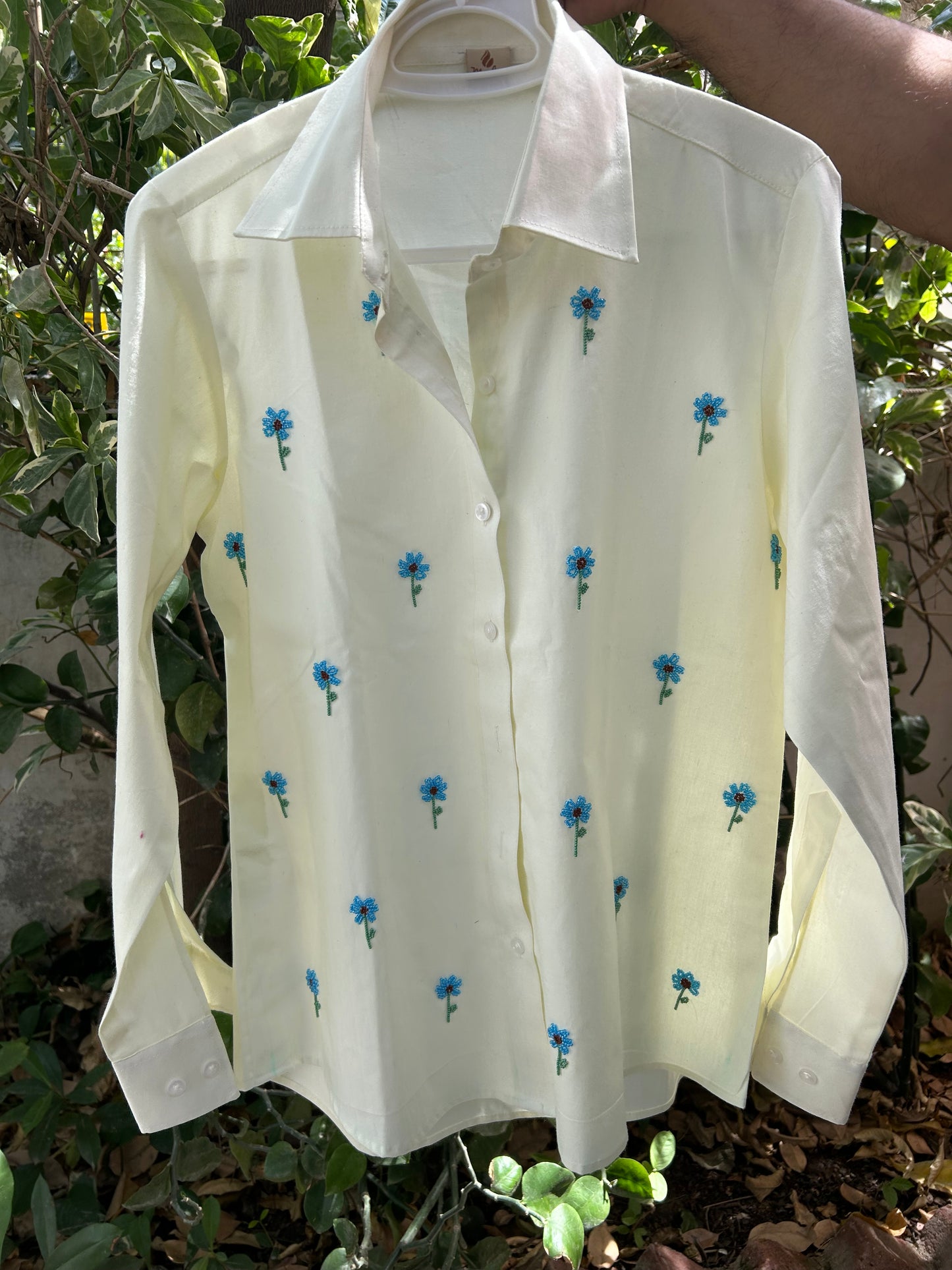 Elio Shirt (Hand beaded) ✨