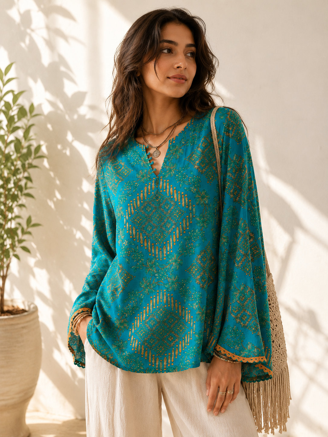Moroccon Tunic🩵
