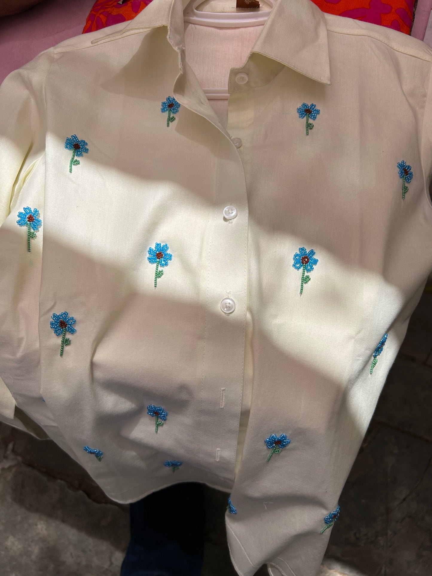 Elio Shirt (Hand beaded) ✨