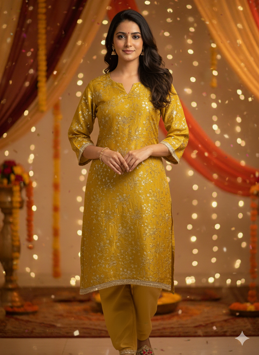 Sunheri Kurti ✨