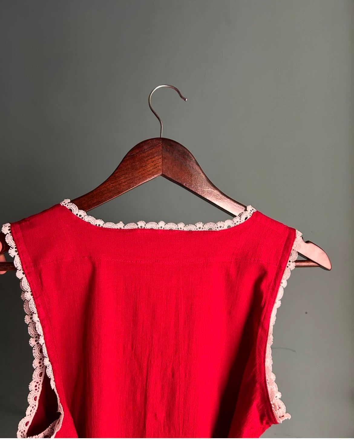 Red Emily Top