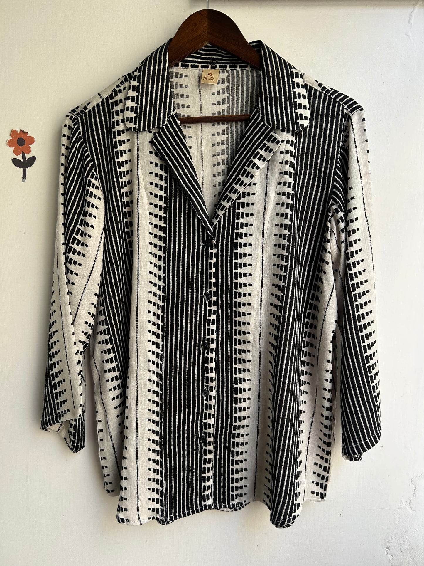 Wabi Sabi Mull cotton shirt🤍
