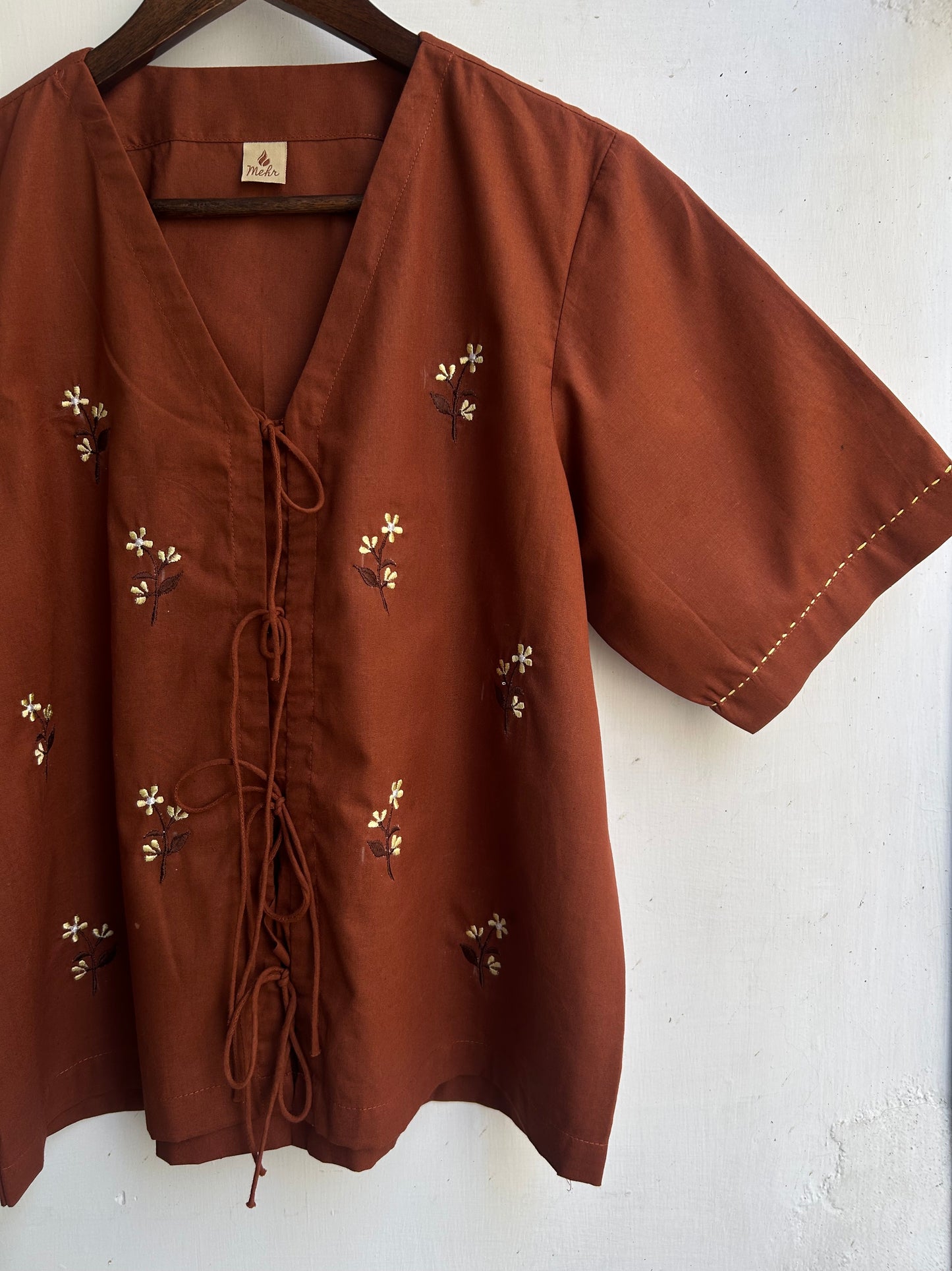 Sunheri Knot Top 🤎