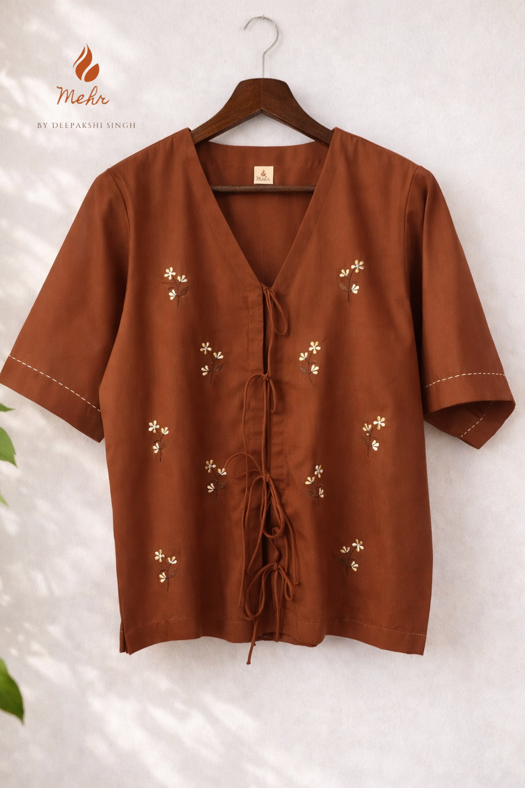 Sunheri Knot Top 🤎