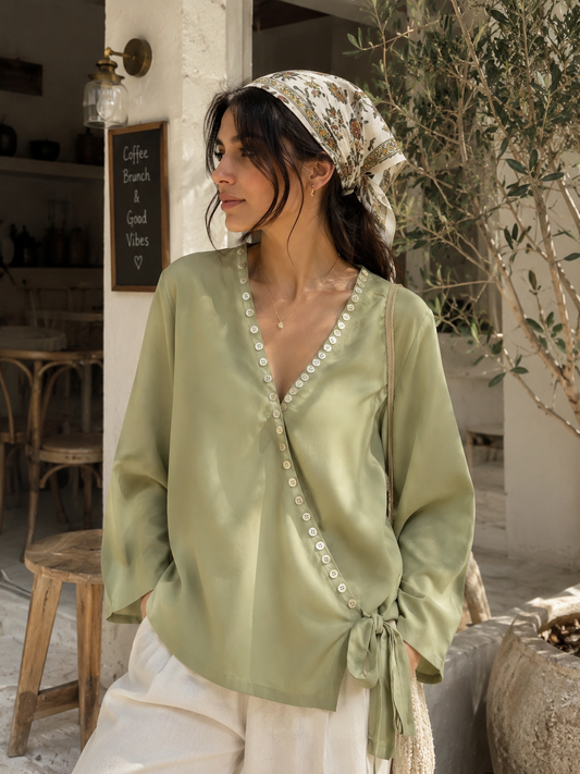 Siena Wrap Top🌾