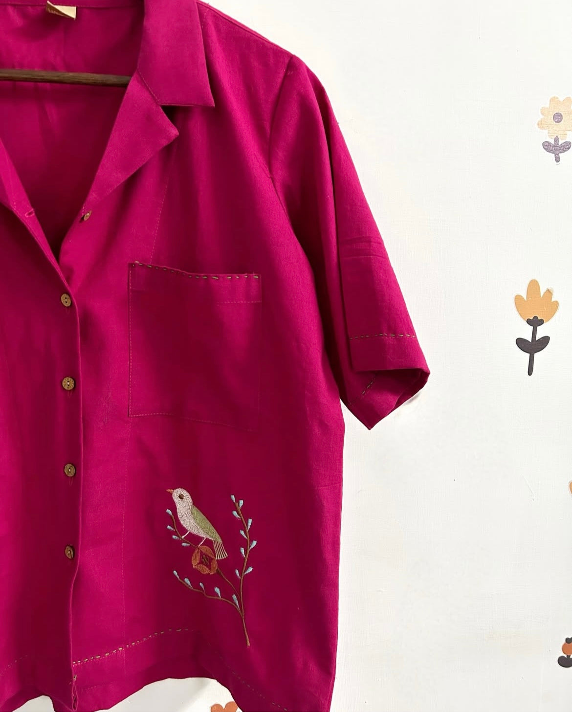 Pink Chidiya Shirt