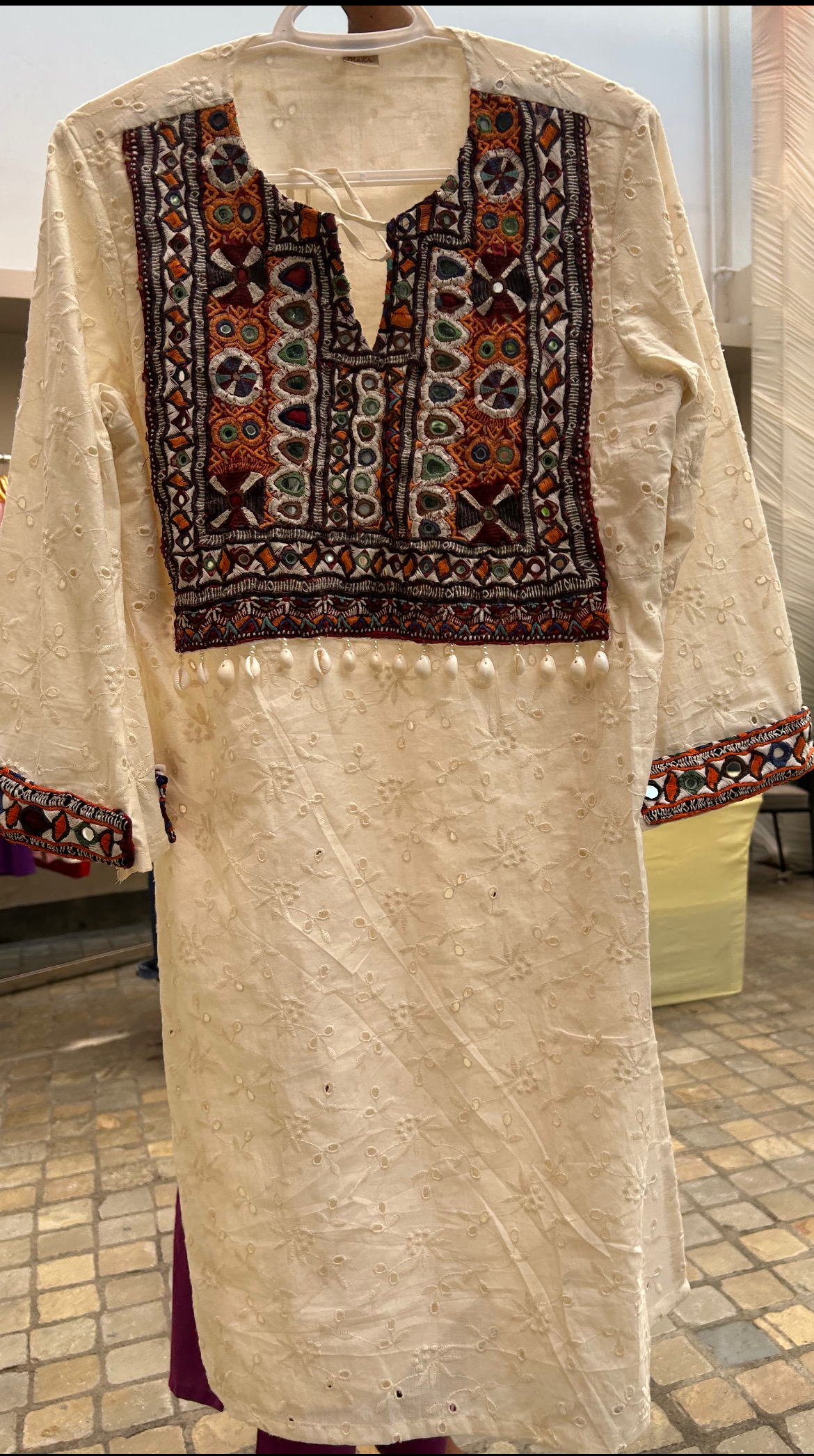 Boho Kurta with patch work✨
