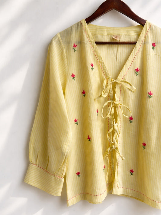 Lemon Blush Top 🌷