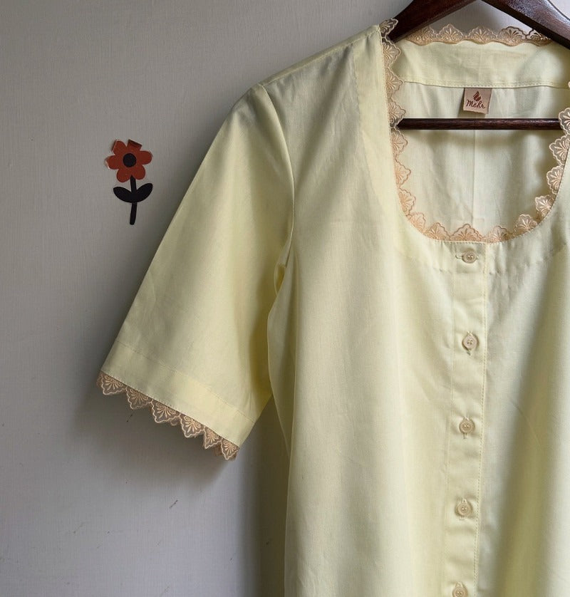Butter Yellow Lisa Top