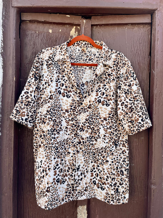 Leopard print shirt (Men’s )