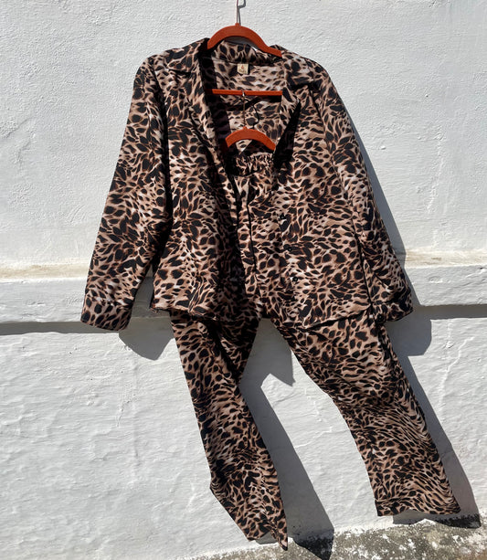 Animal Print Co-ord Set
