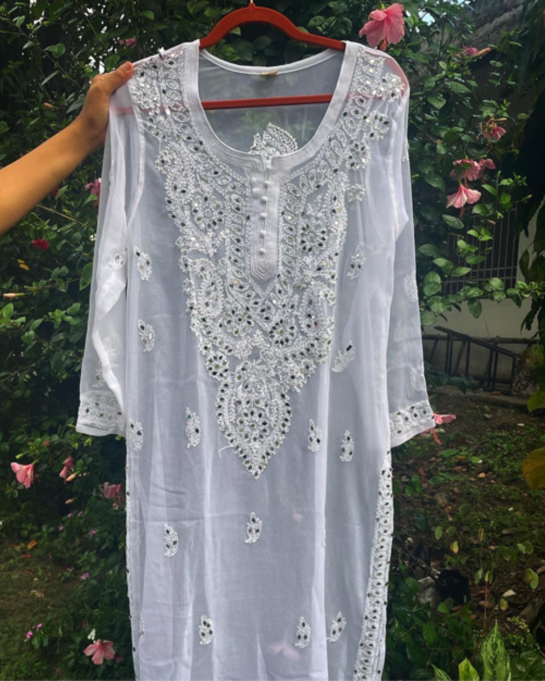Festive Kurti - Grey