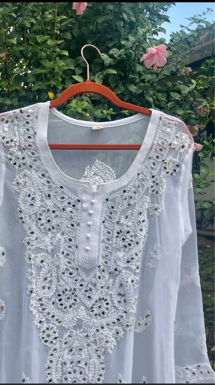 Festive Kurti - Grey